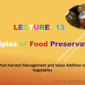 Principles of Food Preservation PPT